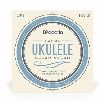 Picture of D'Addario EJ65TLG Pro-Arté Custom Extruded Nylon Ukulele Strings, Tenor Low-G