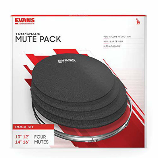 Picture of SoundOff by Evans Drum Mute Pack, Rock (10,12,14,16)