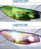 Picture of VViViD Extra-Wide Headlight Taillight Vinyl Tint Wrap 16 Inch x 48 Inch Roll (Chameleon Dark Smoke)