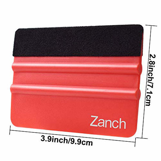 GetUSCart- Zanch Red Felt Squeegee Tool Window Tint Vinyl Squeegee Car ...