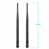 Picture of Bingfu 4G LTE Cellular Trail Camera Antenna 5dBi RP-SMA Male Antenna (2-Pack) Compatible with 4G LTE Cellular Trail Camera Game Camera Wildlife Hunting Camera Outdoor Mobile Security Camera