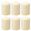 Picture of Stonebriar 35 Hour Long Burning Unscented Pillar Candles, 3x4, Ivory