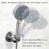 Picture of Bopai Vacuum Suction Cup Shower Head Holder,Adjustable 20 Degrees From the Wall