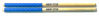 Picture of GRIP STIX 16" Long Non-Slip Blue TIMBALE Drumsticks - Ideal for Drumming, Exercises, Aerobics, Cardio, Pound Fit