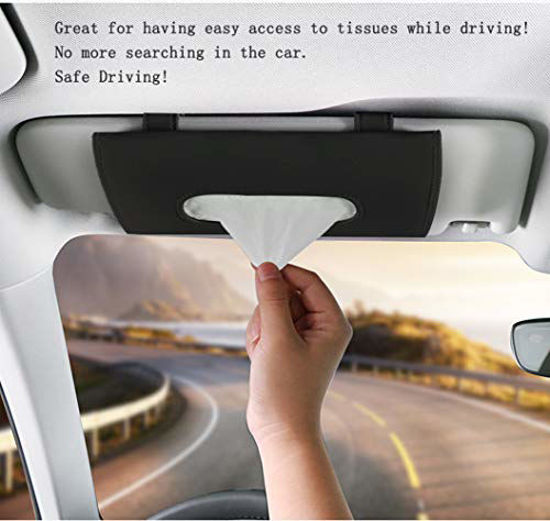 Car tissue on sale holder visor