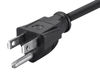 Picture of Monoprice 107687 3ft 18AWG Grounded AC Power Cord, 10A (NEMA 5-15P to IEC-320-C5)