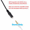 Picture of Headset Adapter Converter 3.5mm CTIA Plug to Female RJ9/RJ10 Headset/Handset Plug for Most Office Phone