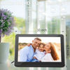 Picture of Digital Photo Frame WiFi Digital Picture Frame kimire 1920x1080 Touch Screen, Support Thumb USB Drive and SD Slot, Music Player, Alarm Clock, Share Photo and Video via APP, Cloud, Email(10inch Black)