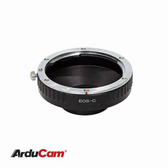 Picture of Arducam for Canon EOS Lens to C-Mount Lens Adapter, Compatiable with All EF, EF-S Lens to Raspberry Pi HQ Camera