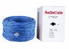 Picture of Five Star Cable Cat5 1000 Ft Cat5e Ethernet Wire 24AWG CCA UTP Twisted Pair Networking Lan Bulk Cable Blue