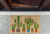 Picture of DII Indoor/Outdoor Natural Coir Fiber Spring/Summer Doormat, 18x30, Cactus