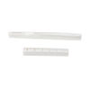 Picture of 6 String Acoustic Guitar Bone Bridge Saddle and Nut Made of Real Bone Pack of 2 Sets