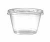 Picture of Zeml Portion Cups with Lids (4 Ounces, 100 Pack) | Disposable Plastic Cups for Meal Prep, Portion Control, Salad Dressing, Jello Shots, Slime & Medicine | Premium Small Plastic Condiment Container