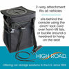 Picture of High Road StashAway Console and Headrest Car Trash Can with Lid (Black)