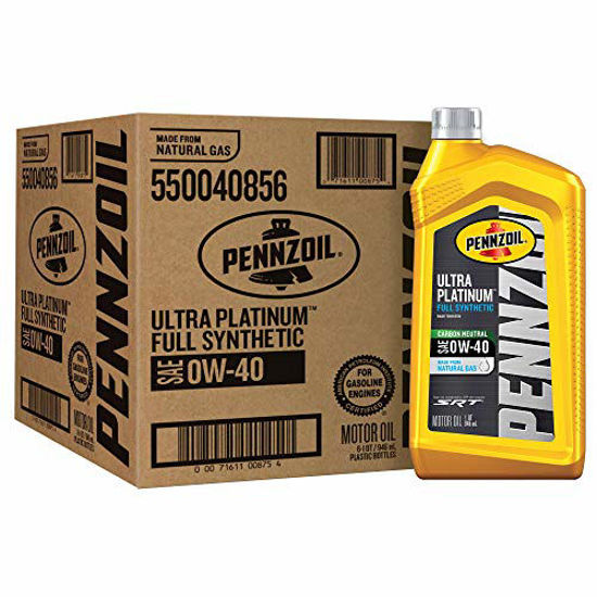 Getuscart Pennzoil Ultra Platinum Full Synthetic 0w 40 Motor Oil 1