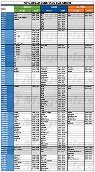 Magnelex windshield sun deals shade