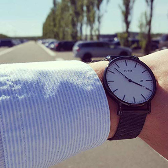 Burei men's fashion store minimalist wrist watch