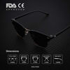 Picture of Polarized Sunglasses for Men and Women Semi-Rimless Frame Driving Sun glasses 100% UV Blocking