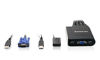 Picture of IOGEAR 4-Port USB KVM Switch with Cables and Remote GCS24U, Black