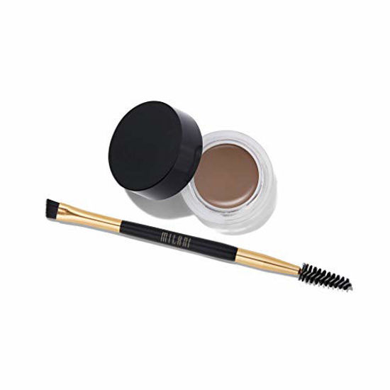 Picture of Milani Stay Put Brow Color - Dark Brown (0.09 Ounce) Vegan, Cruelty-Free Eyebrow Color that Fills and Shapes Brows