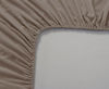 Picture of Mellanni Fitted Sheet Cal-King Tan - Brushed Microfiber 1800 Bedding - Wrinkle, Fade, Stain Resistant - Hypoallergenic - 1 Fitted Sheet Only (Cal King, Tan)