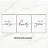 Picture of Set of 3, All of Me Loves All of You Print Quote, Bedroom Print Set, Minimalist Wall Art, Bedroom Poster, Above Bed Artwork, Home Decor,11x14inch Unframed