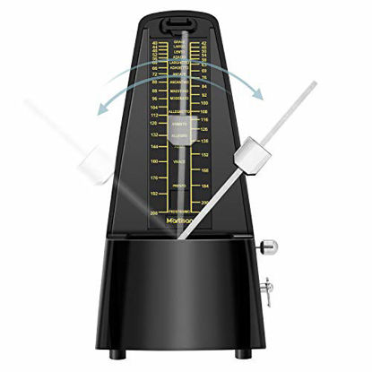 Picture of MARTISAN Mechanical Metronome for Guitar/Bass/Piano/Violin, Track Beat and Tempo with Loud Sound & High Precision