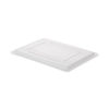 Picture of Rubbermaid Commercial Products Food Storage Box Lid for 8.5, 12.5, 16.5, and 21.5 Gallon Sizes, White (FG350200WHT)