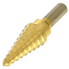 Picture of NEIKO 10184A Titanium Step Drill Bit Set | 1/4 to 3/4 | 9 Step Sizes | High Speed Steel