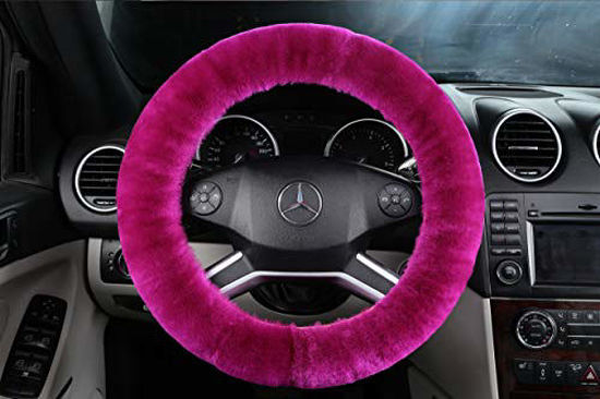 Pink steering wheel deals covers