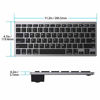 Picture of OMOTON Ultra-Slim Bluetooth Keyboard Compatible with iPad 10.2(8th/ 7th Generation)/ 9.7, iPad Air 4th Generation, iPad Pro 11/12.9, iPad Mini, and More Bluetooth Enabled Devices, Grey