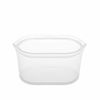 Picture of Zip Top Reusable 100% Platinum Silicone Containers - Medium Dish - Frost