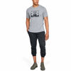 Picture of Under Armour Men's Boxed Sportstyle Short-Sleeve T-Shirt , Steel Light Heather (035)/Black , XX-Large