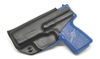 Picture of Concealment Express IWB KYDEX Holster: fits Kahr PM9 - Custom Fit - US Made - Inside Waistband - Adj. Cant/Retention (BLK, Left)