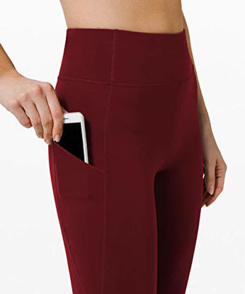 PHISOCKAT 2 Pack High Waist Yoga Pants with Pockets 4 Way Stretch Yoga  Leggings (Black+Grey, Medium)
