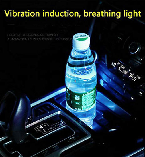 Car bottle holder deals light