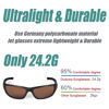 Picture of Duduma Tr8116 Polarized Sports Sunglasses for Baseball Cycling Fishing Golf Superlight Frame