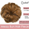 Picture of Messy Bun Hair Piece Thick Updo Scrunchies Hair Extensions Ponytail Hair Accessories Light Auburn