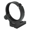 Picture of Haoge LMR-C100 Lens Collar Replacement Foot Tripod Mount Ring D for Canon EF 100mm f/2.8L Macro is USM Lens Built-in Arca Type Quick Release Plate