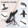 Picture of CAHAYA Guitar Stand Folding Tripod Metal Universal for Acoustic Electric Guitars Ukulele Violin Banjo Mandolin