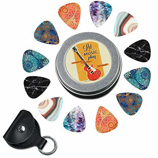 Unusual guitar store picks