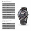 Picture of Engraved Personalized Wooden Watch for Fiancé Customized Wooden Watches for Men Anniversary Birthday Personalized Watch