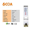 Picture of 6COM 10GBase-T SFP+ Copper RJ45 Module Transceiver for Ubiquiti UF-RJ45-10G, Netgear AXM765, up to 30m