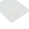 Picture of Maxtek 1,000 Pieces White Paper CD DVD Sleeves Envelope Holder with Clear Window and Flap, 80g Economy Weight.