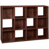 Picture of ClosetMaid Cubeicals Organizer, 12-Cube, Dark Cherry