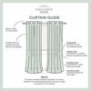 Picture of Exclusive Home Curtains Indoor/Outdoor Solid Cabana Grommet Top Curtain Panel Pair, 54x84, Vanilla