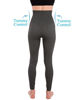 Picture of Homma Activewear Thick High Waist Tummy Compression Slimming Body Leggings Pant (Medium, Charcoal)