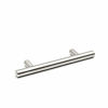 Picture of homdiy Cabinet Handles Brushed Nickel Drawer Pulls - HD201SN Cabinet Hardware Stainless Steel Kitchen Cupboard Handles Cabinet Handles,100 Pack 3-1/2in Hole Centers Handles for Dresser Drawers
