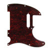 Picture of IKN 4Ply Red Tortoise Shell 8 Hole Tele Pickguard Pick Guard Scratch Plate w/Screws Fit USA/Mexican Fender Standard Telecaster Pickguard Replacement