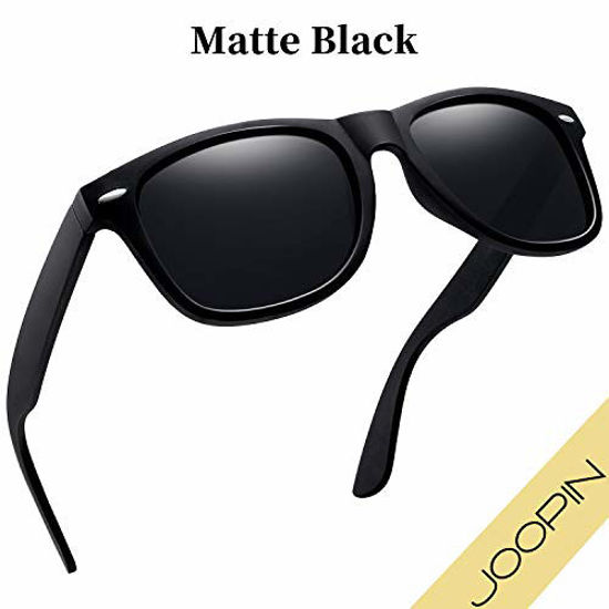 Buy Polarized Wayfarer Sunglasses for Men Women Matte Black Frame Online at  desertcartINDIA